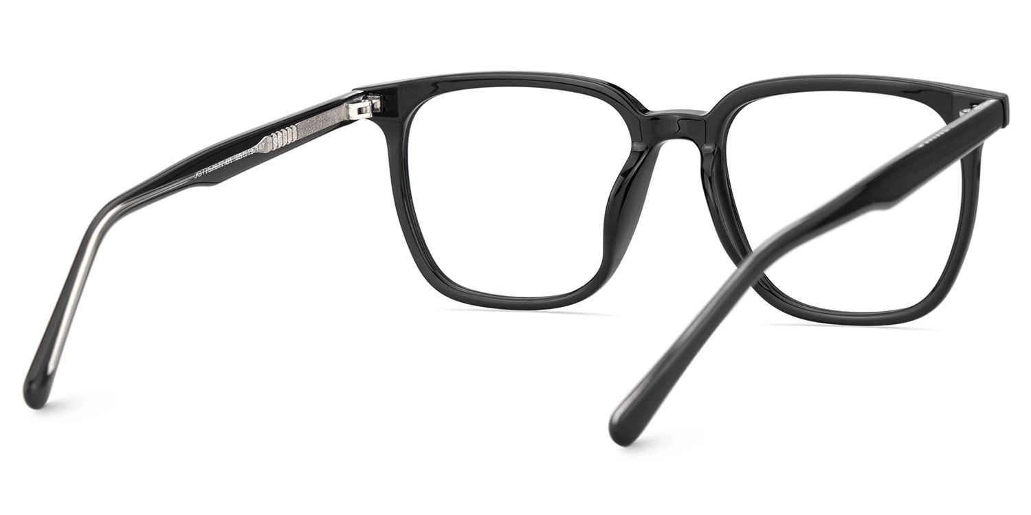 Eliza Square Black TR90 Eyeglass Frame for Daily | ZEELOOL5