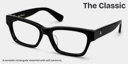 The Classic Black Rectangle Glasses3