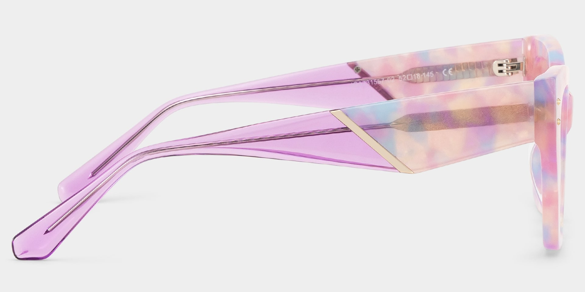 Skylar Purple Frame Glasses with Butterfly Frame Online | ZEELOOL7