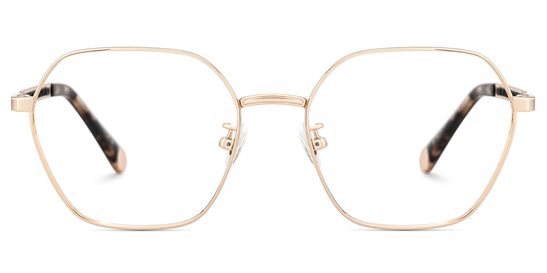 Hexagon Glasses On Round Face0