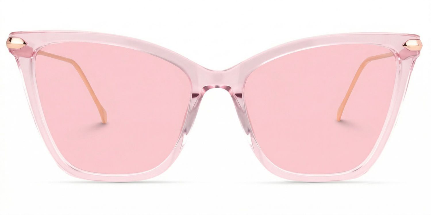 Hilary Butterfly Pink Frame Sunglasses Online Sale | ZEELOOL0
