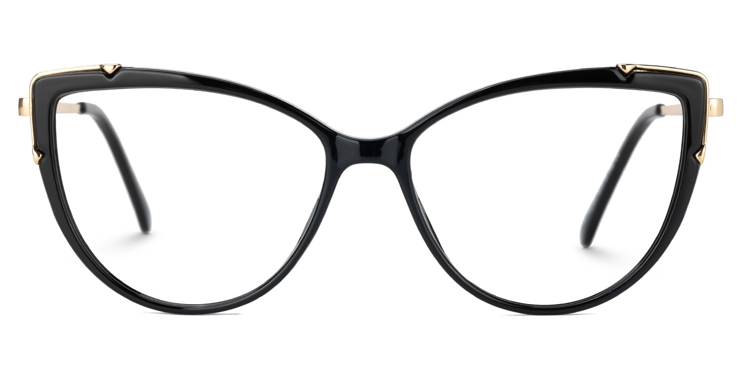 Yulissa Cateye Black Glasses