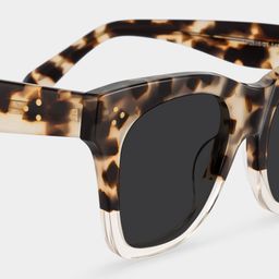 Tandy Rectangle Light-Tortoise Sunglasses4