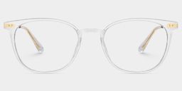 Vilanova Round Clear Glasses0