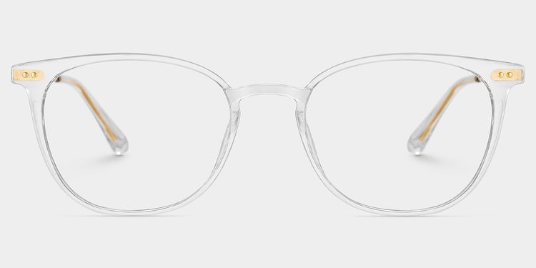 Vilanova Round Clear Glasses