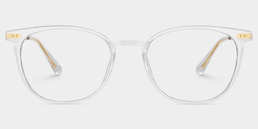 Vilanova Round Clear Glasses