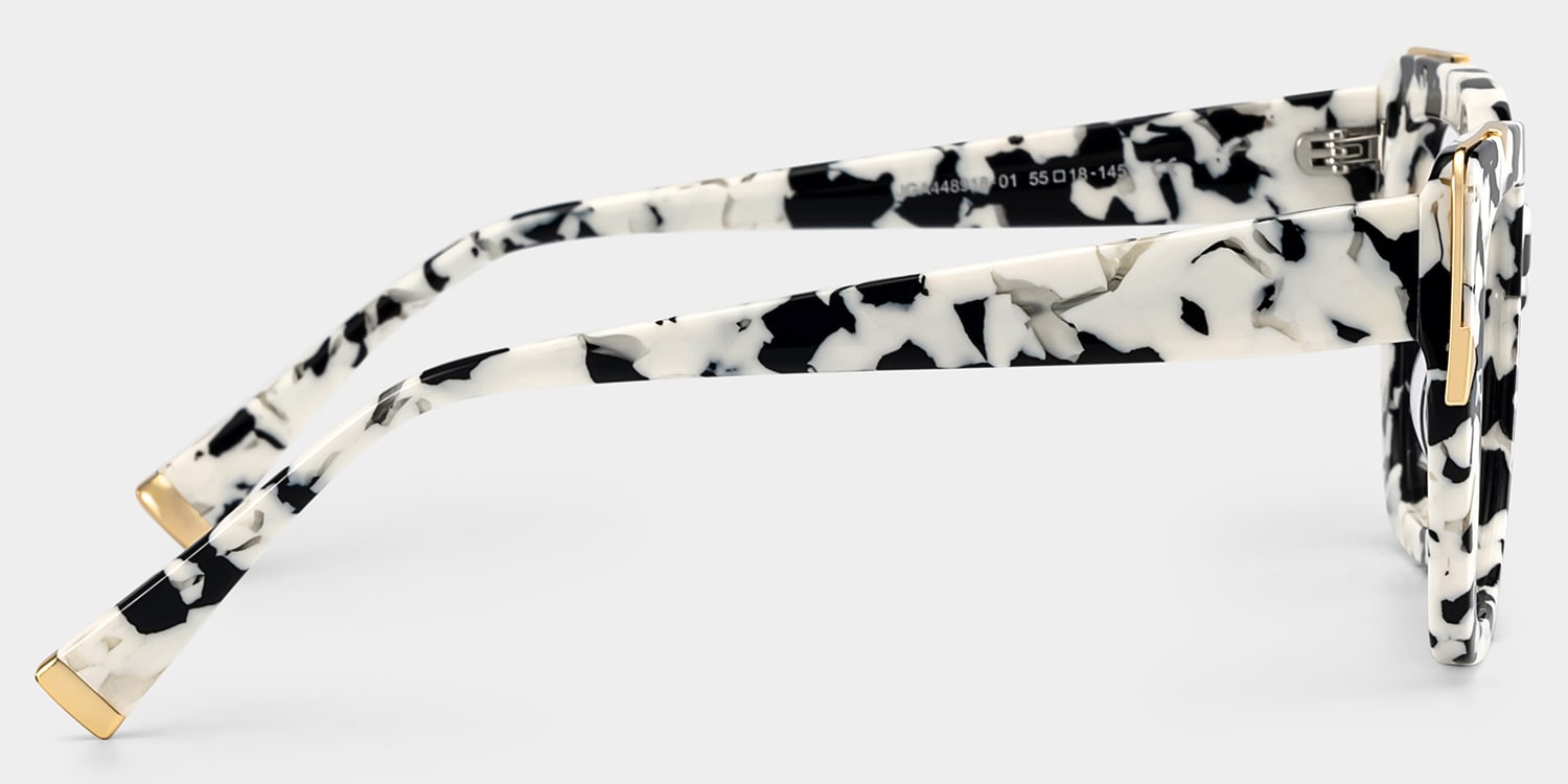 Dax Square cow print Glasses4