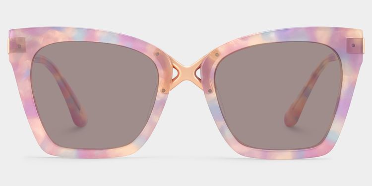 Darlyn Pink Cat eye Sunglasses