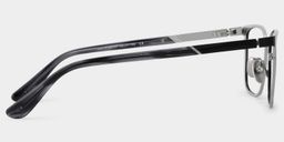 Aubrey Rectangle Black Glasses4