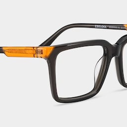 Troy Rectangle Light Gray Glasses5