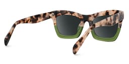 Benitez Square Two-Tone Glasses3