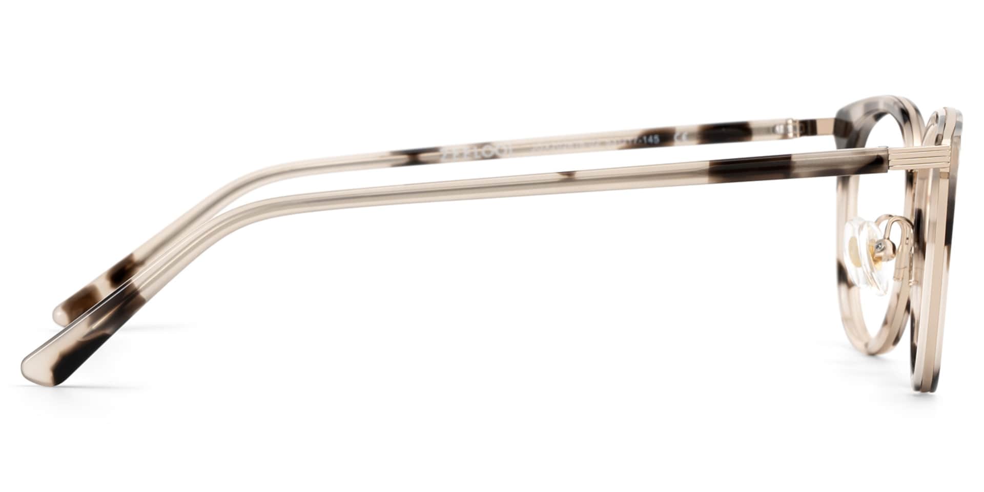 Caden Eyeglasses in Round Tortoise Frame | Zeelool7