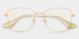 Skyler Square Gold Glasses2