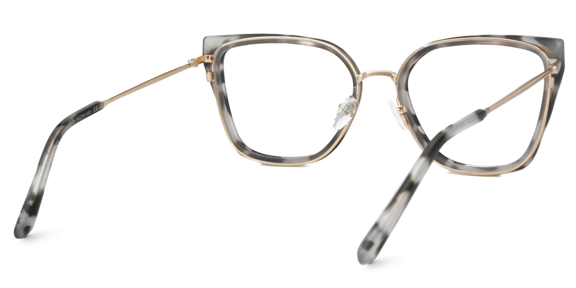 Martine Square Tortoise Glasses | Zeelool Glasses3