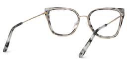Martine Square Tortoise Glasses3