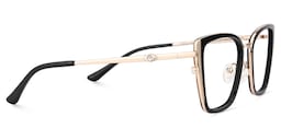 Juniper Rectangle Black Glasses6
