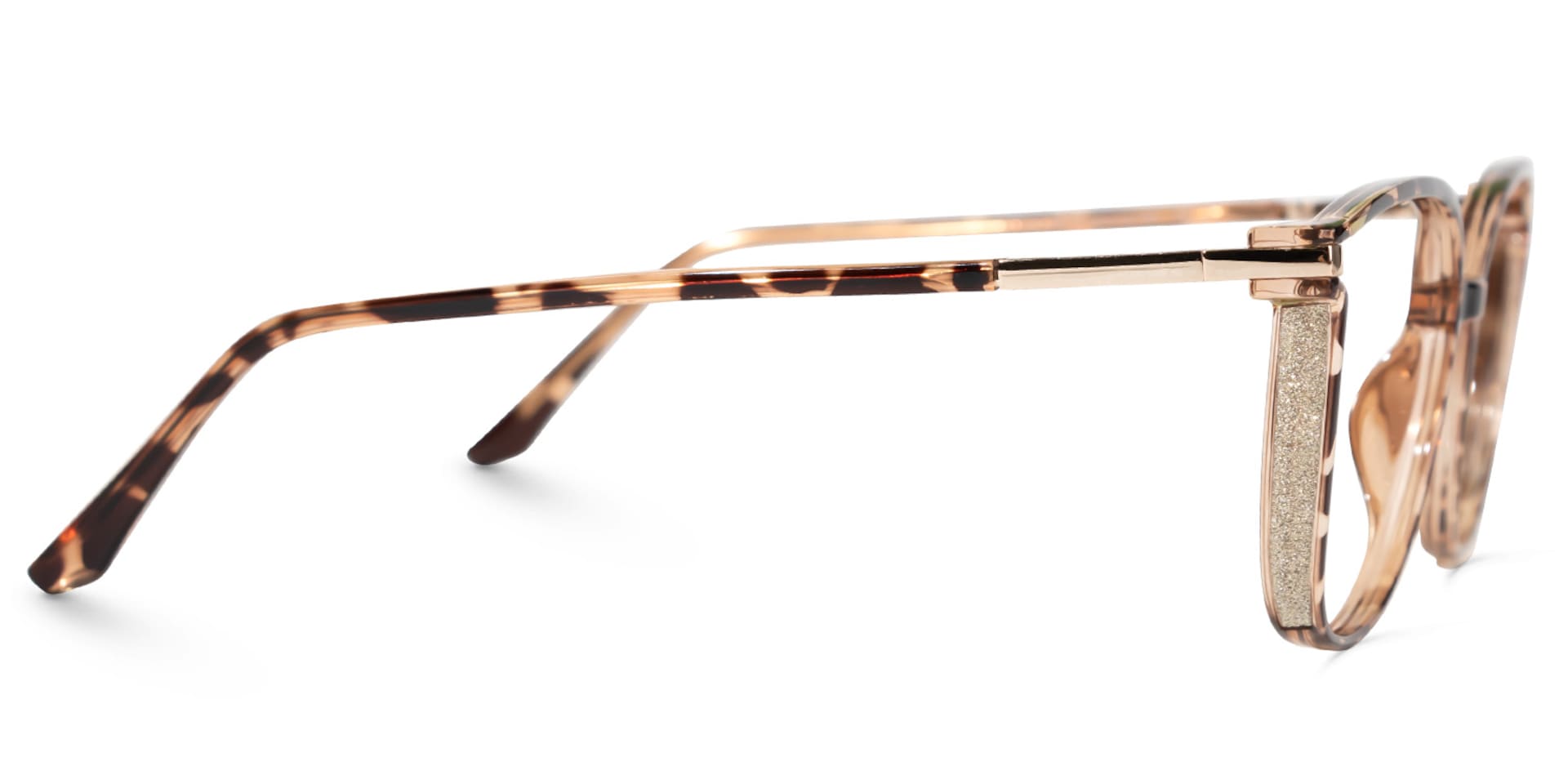 Rodz Pale Tortoiseshell Glasses with Square Thin frame3