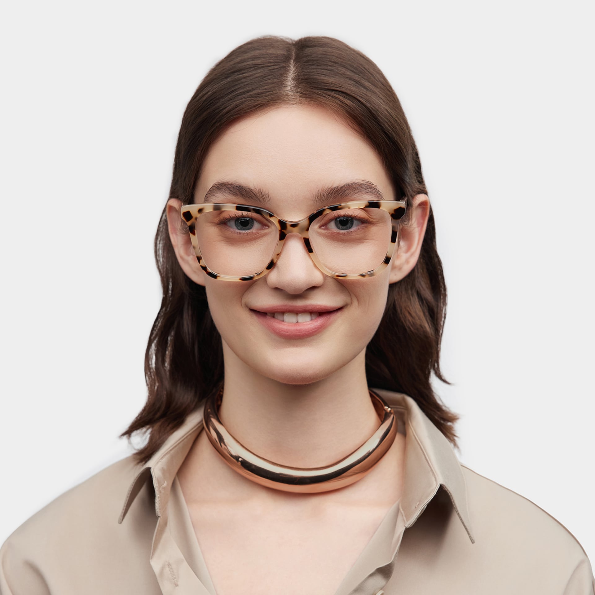 Sage Tortoise Frame Glasses with Rectangle Frame Online | ZEELOOL0