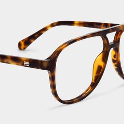 Luna Tortoise Aviator Glasses6