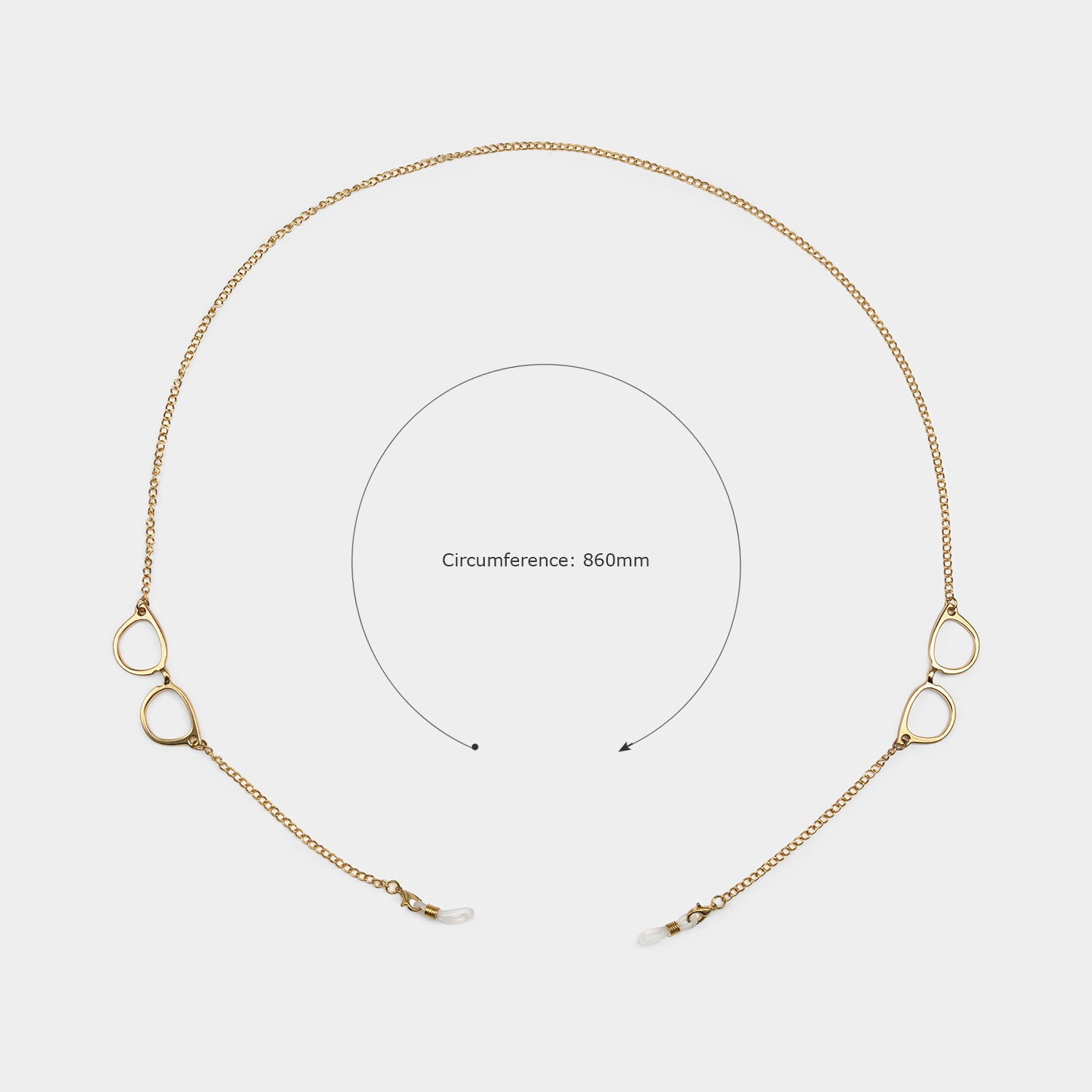 Stylish  Gold Eyeglasses Chains2