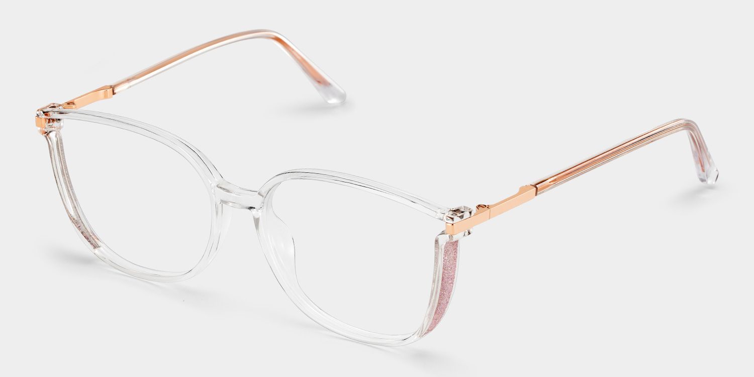 Rodz Square Clear Frame Glasses | Zeelool Optical2