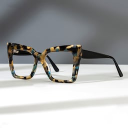 Thiline Square Tortoise Glasses0