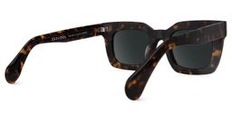 Keisa Tortoise Rectangle Sunglasses3