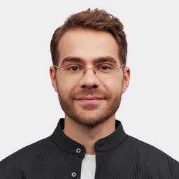 Everett Geometric Gold Glasses1