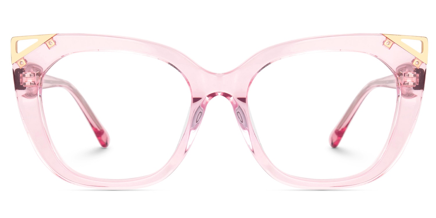 Hellena Cateye With Pink Glasses for Ladies | Zeelool0