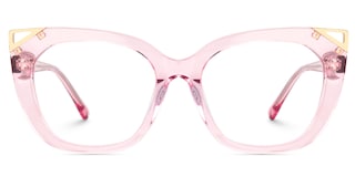Hellena Cateye Pink Glasses0