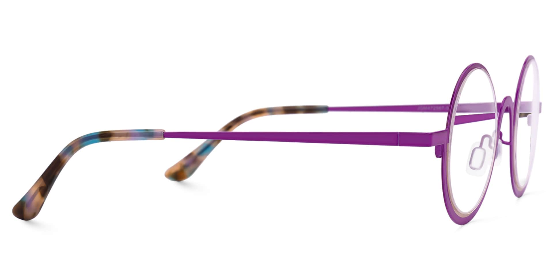 Round Banfield Purple Glasses deals -Zeelool Glasses2