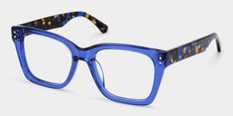 Gaydeh Rectangle Blue Glasses3