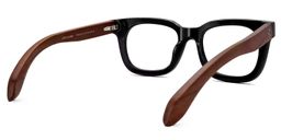 Sam Rectangle Wood Glasses3