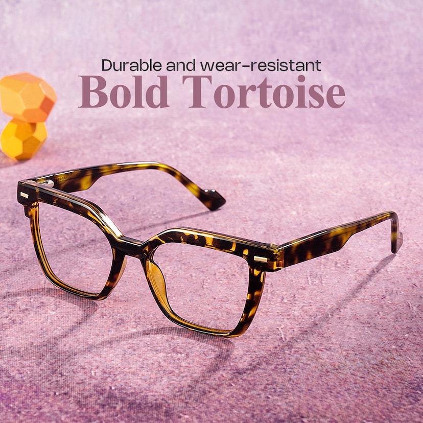 Pinette Square Tortoise Glasses