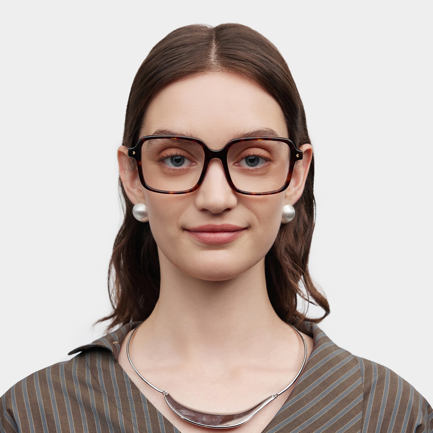 Talia Square Tortoise Glasses0
