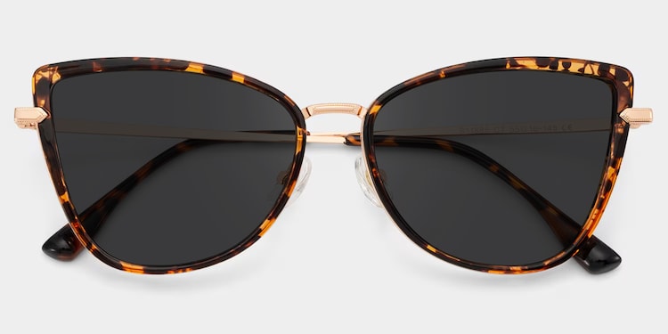Sloane Cat-Eye Tortoise Glasses