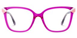 Nolan Square Neon Pink Glasses2