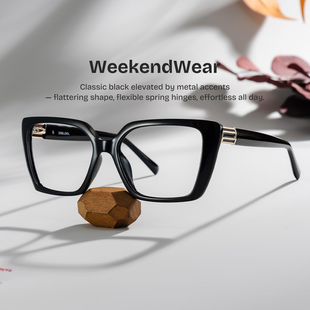 EMERY 6,0ft EPS 28.91㍑ BLACK ANGEL2モデル Emery Black Full Rim Geometric Eyeglasses | ZEELOOL