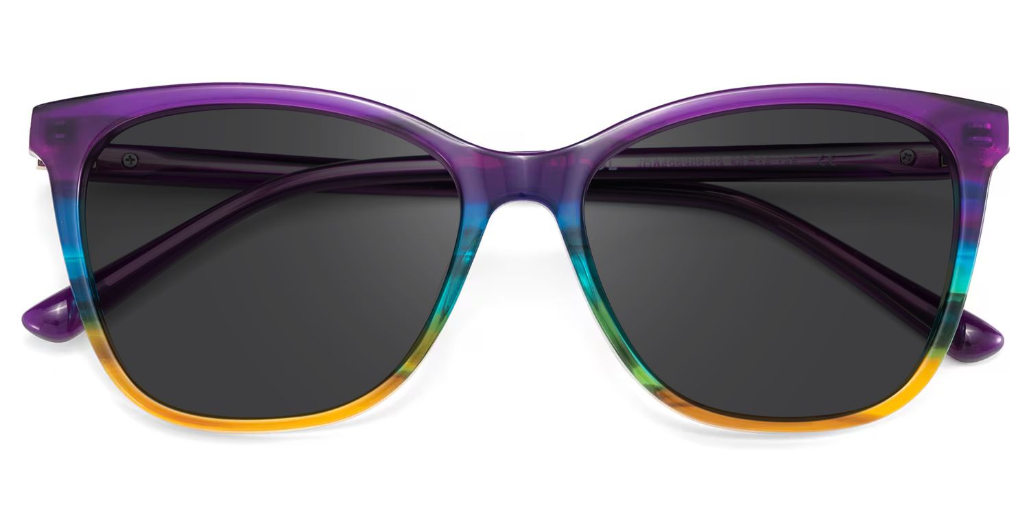 Gage Butterfly Colorful Color Frame Glasses for Women | Zeelool1