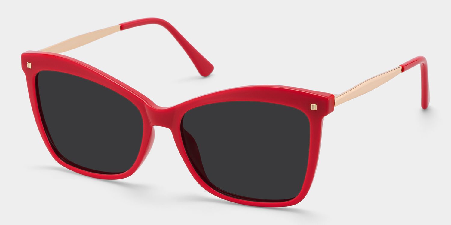 Isaebella Butterfly Red Prescription Sunglasses | ZEELOOL