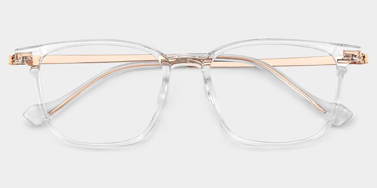 William Rectangle Clear Glasses