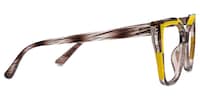 Nikaise Cateye Brown Glasses2