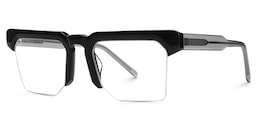 Myles Browline Black Glasses1