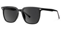 Eliza Square Black Glasses2