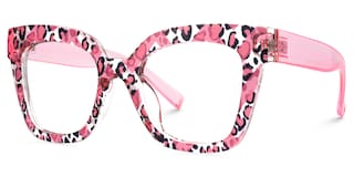 Malcolm Square Pink Havana Glasses2