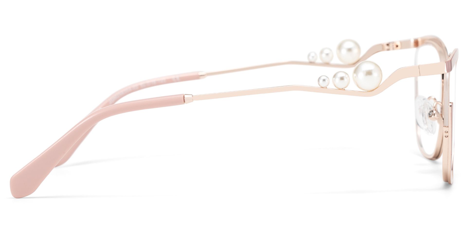 Aria Eyeglasses in Round Pink Frame | Zeelool5