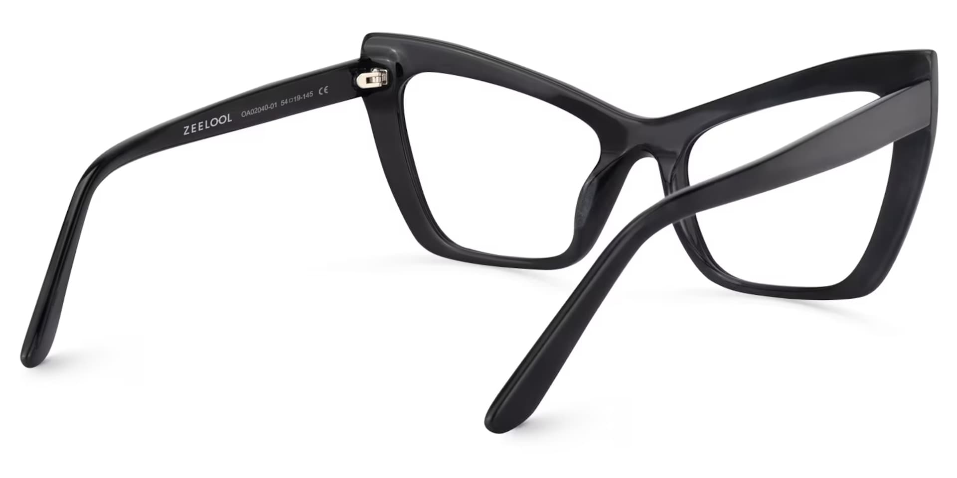 Driscoll Cateye Black Glasses | Zeelool Glasses4