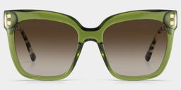 Minguela Square Green Glasses0