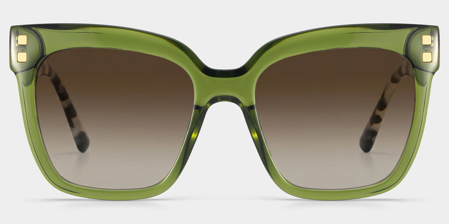 Minguela Green Butterfly Sunglasses to Frame Your Face | ZEELOOL0