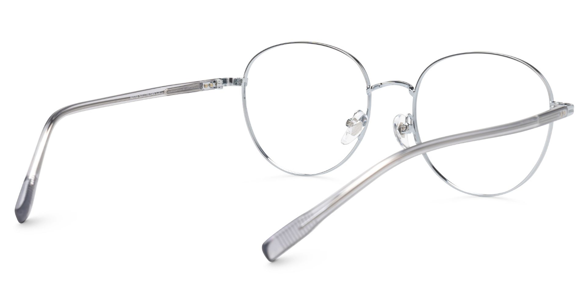 Titanium Celena Eyeglasses, Celena Round Glasses -Zeelool Glasses3